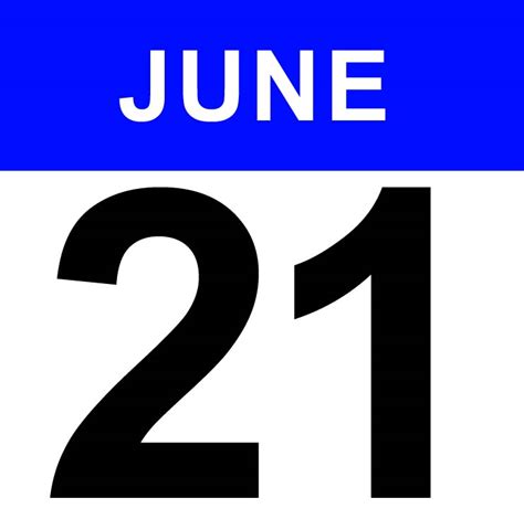 June 21, .